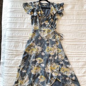 June & Hudson wrap dress